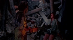 The Texas Chainsaw Massacre 2 1986 photo.