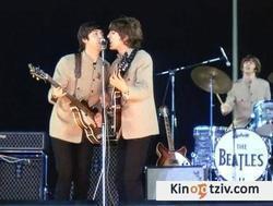 The Beatles at Shea Stadium 1966 photo.
