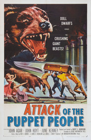 Another movie Attack of the Puppet People of the director Bert I. Gordon.