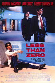 Another movie Less Than Zero of the director Marek Kanievska.