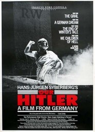 Another movie Hitler - ein Film aus Deutschland of the director Hans-Jurgen Syberberg.