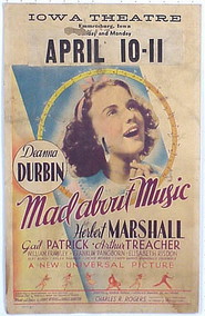 Another movie Mad About Music of the director Norman Taurog.