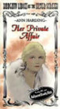 Another movie Her Private Affair of the director Rollo Lloyd.